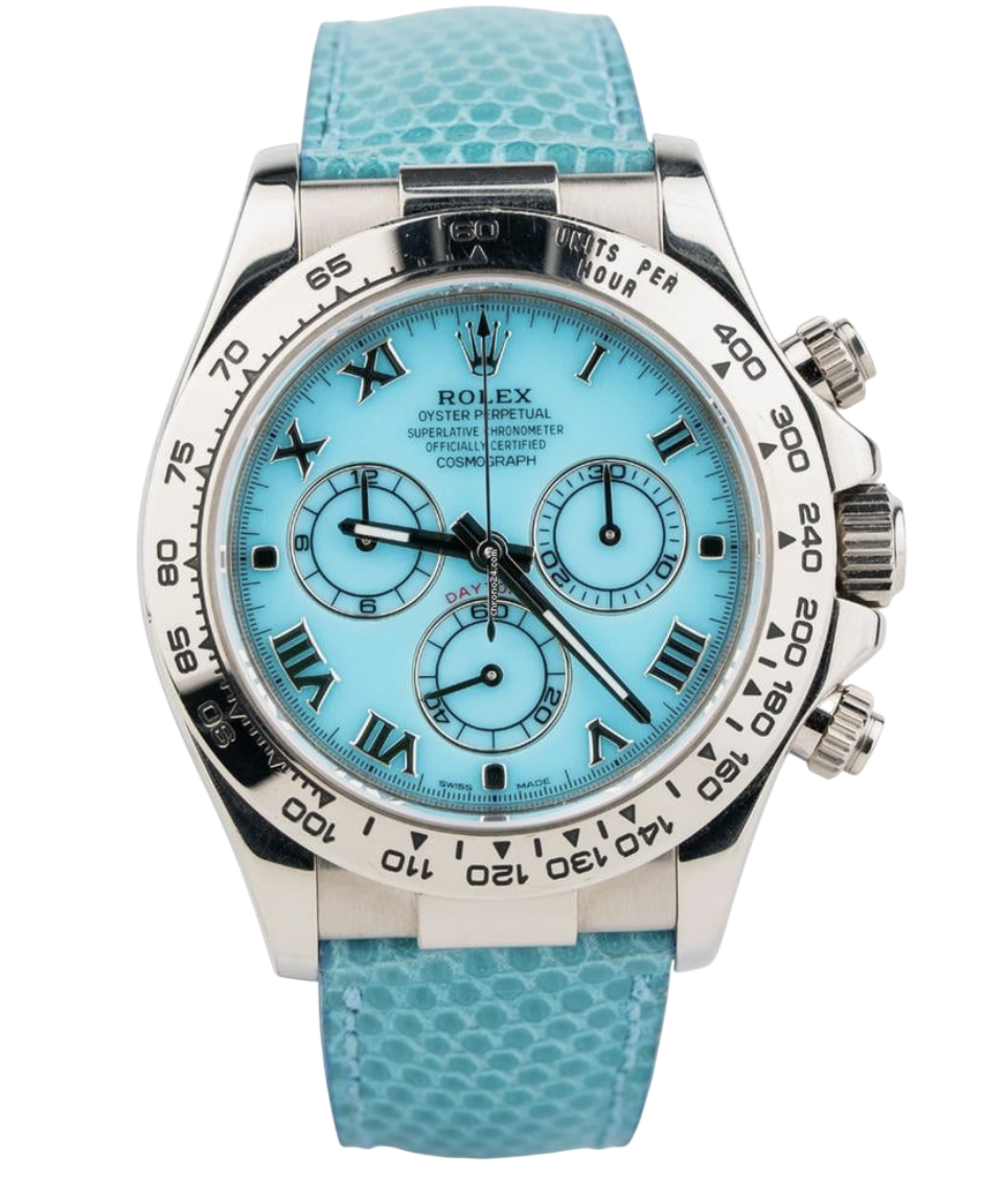 Rolex Cosmograph Daytona 116519 'Beach' Tiffany Turquoise Dial 2002