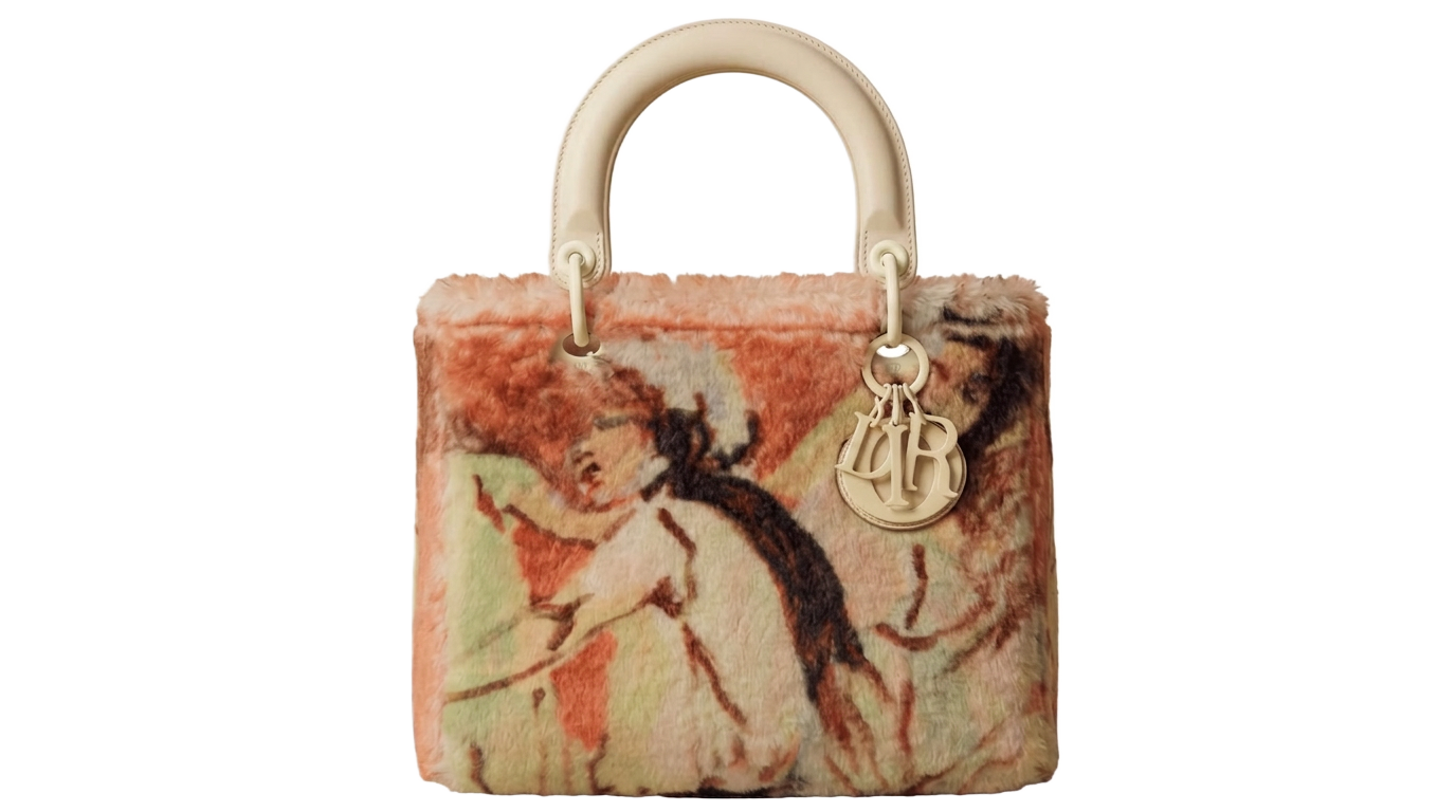 Dior & Claire Tabouret Fur Fabric Tabourte Tells Galerie Lainterly Dancer Dior Lady Art Bag