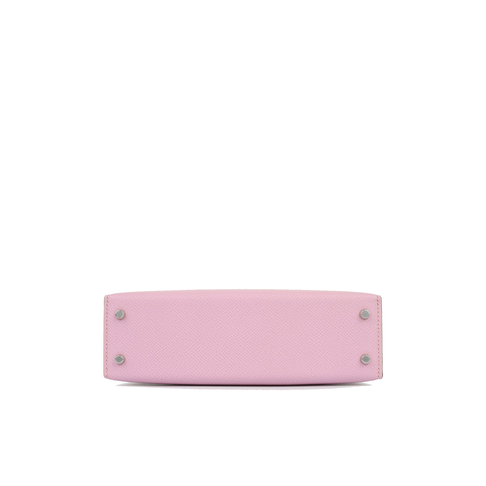 Hermes Mauve Sylvestre Mini Kelly II PHW Z stamp view 5