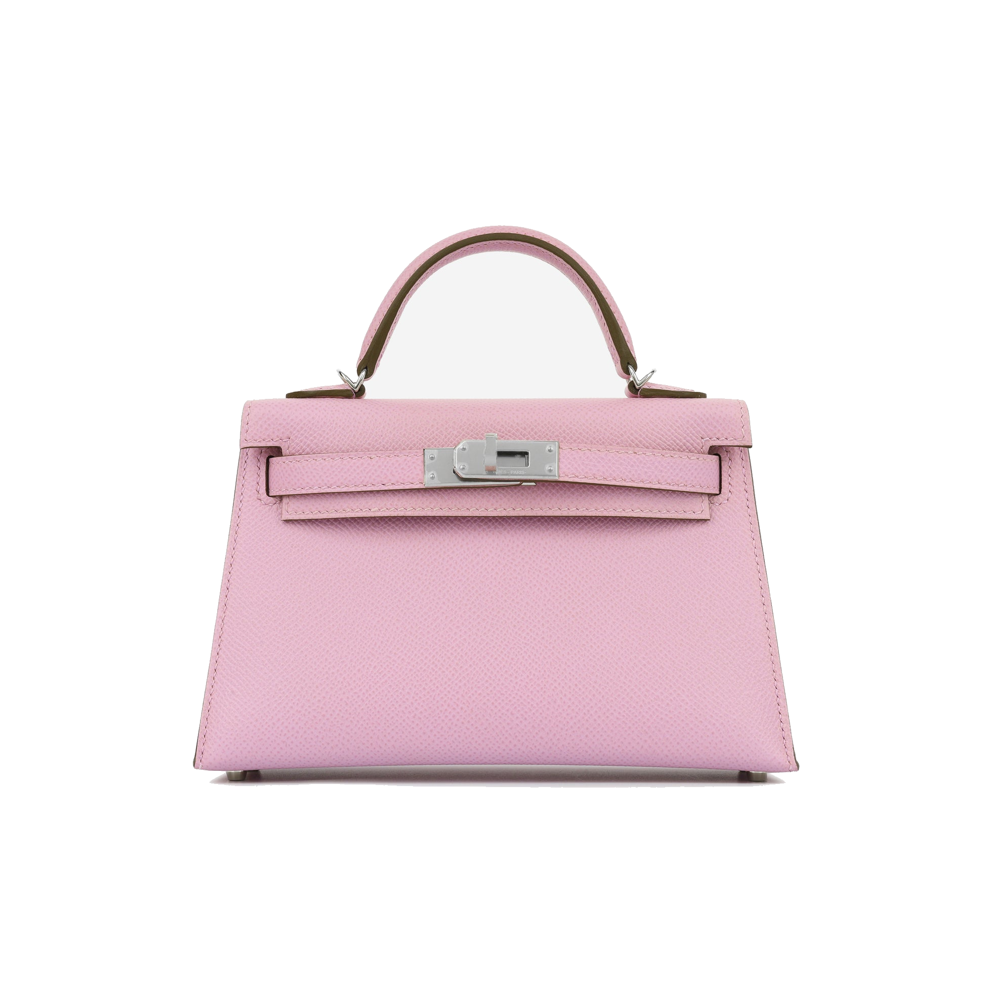 Hermes Mauve Sylvestre Mini Kelly II PHW Z stamp view 2