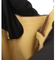 Hermes Birkin 25 Jaune Poussin Togo leather Retourne B stamp view 11