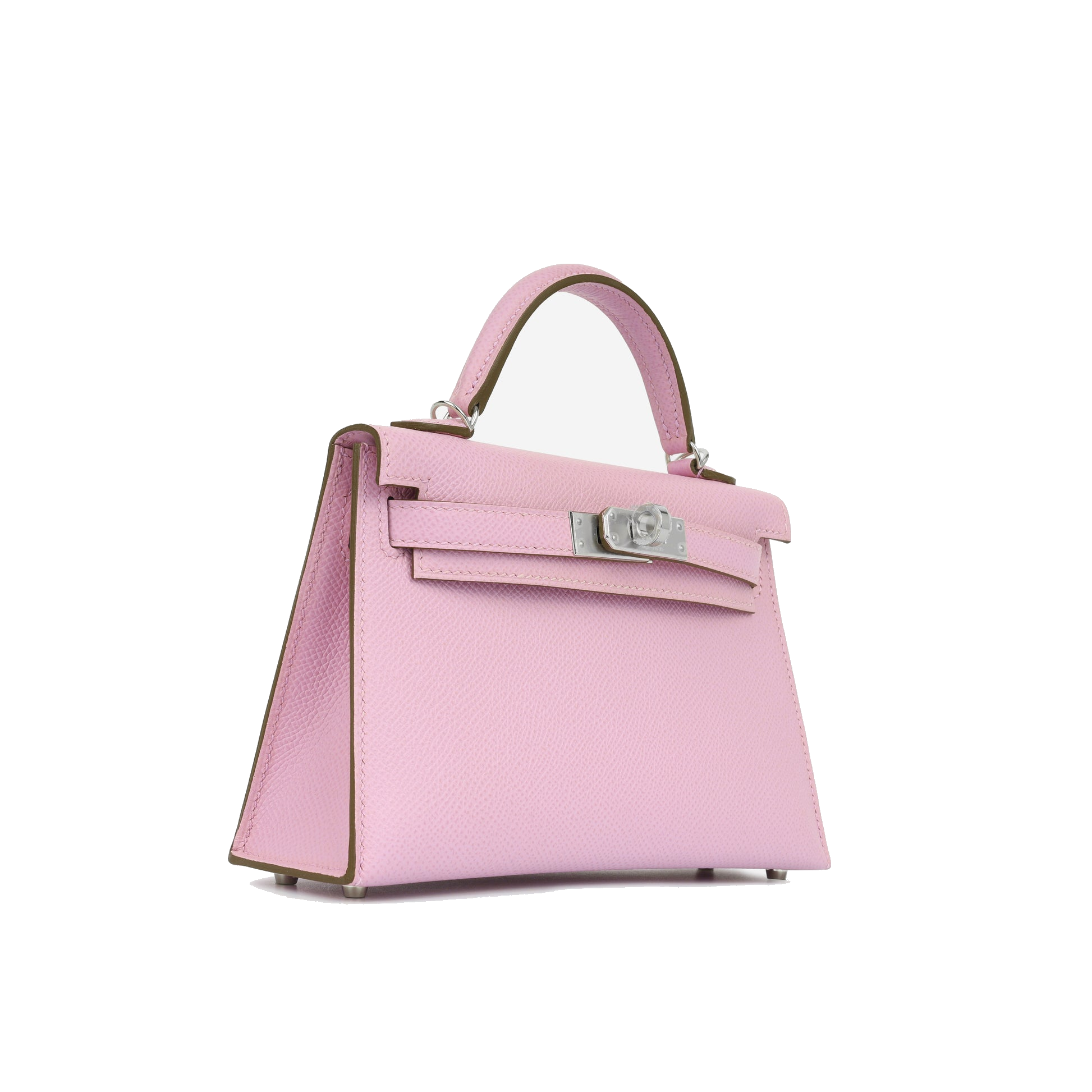Hermes Mauve Sylvestre Mini Kelly II PHW Z stamp view 3