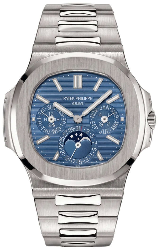 Patek Philippe 5740G 18K White Gold Annual Calendar Nautilus