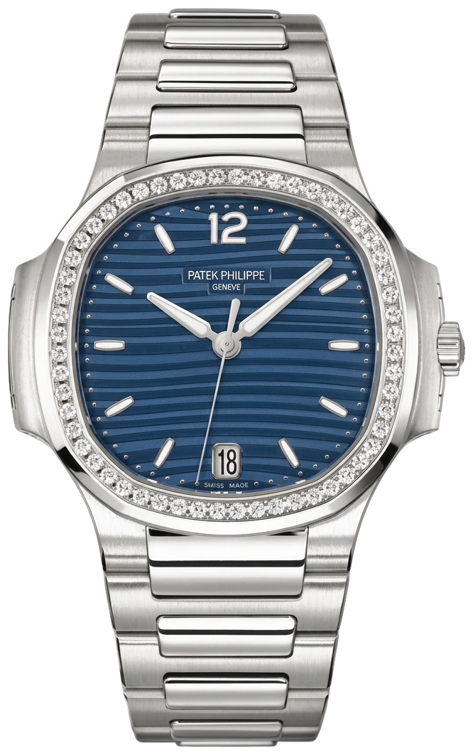 Patek Philippe 7118/1200A Stainless Steel Lady Nautilus with Diamond Bezel