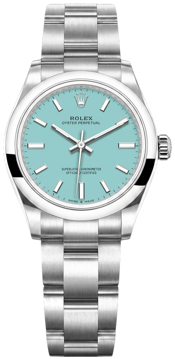 Rolex Oyster Perpetual 31 277200-0007 Tiffany Blue Stainless Steel